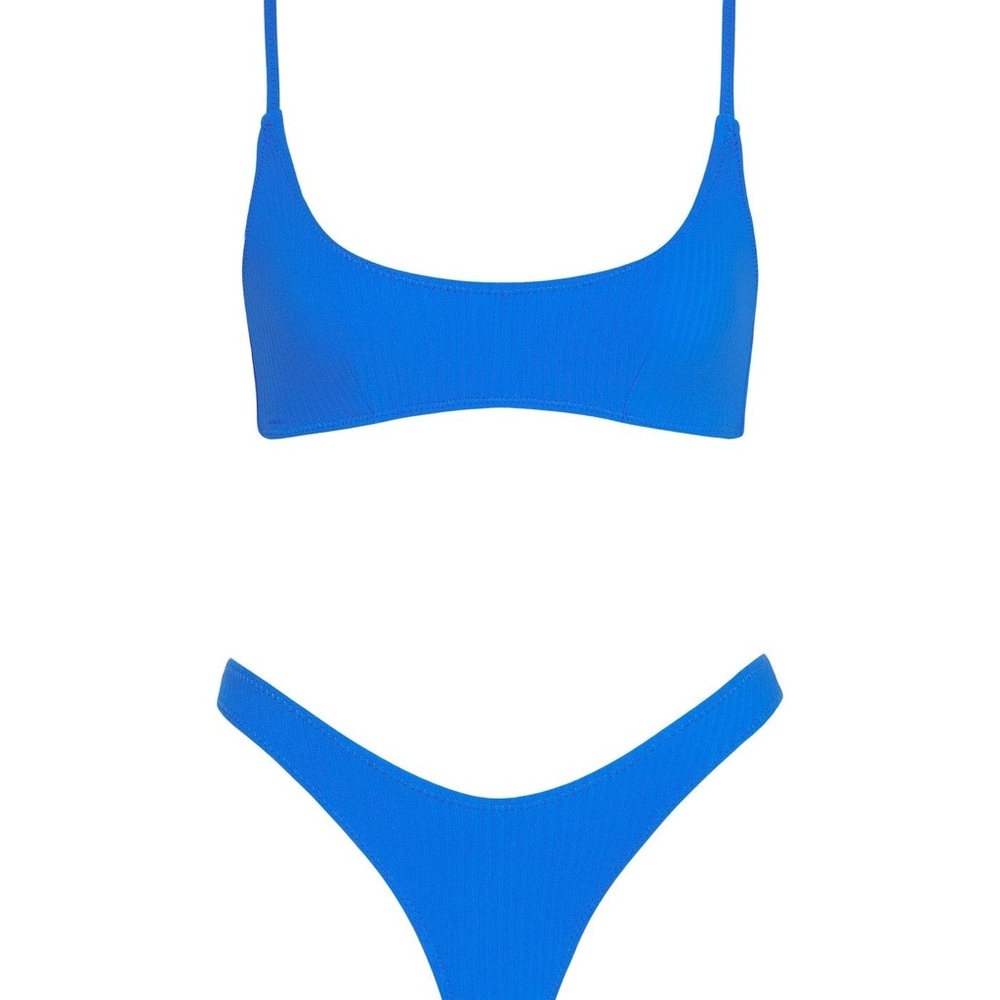 Triangl Swimwear Blue Bikini Set (S/L)